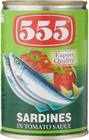 555 Sardines In Tomato Sauce (425g)