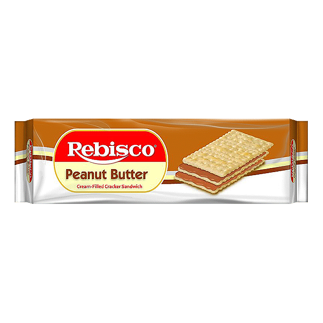 Rebisco Peanut Butter Cream-filled Cracker (330g)