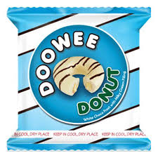 Doowee Donut White Choco 10pack (420g)